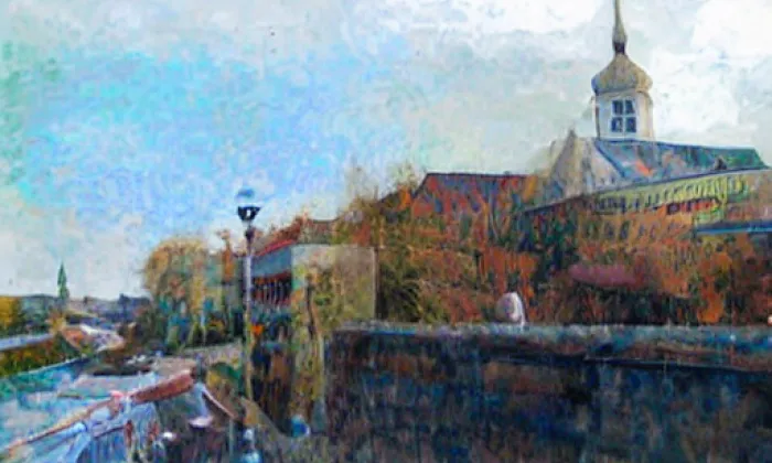 Rašínovo nábřeží – spring