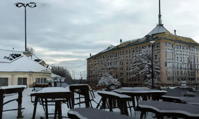 Rašínovo nábřeží – winter
