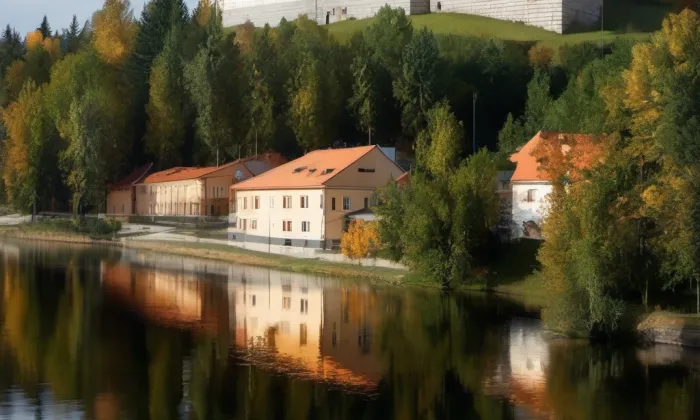 Rožmberk (Rožmberk nad Vltavou) – autumn