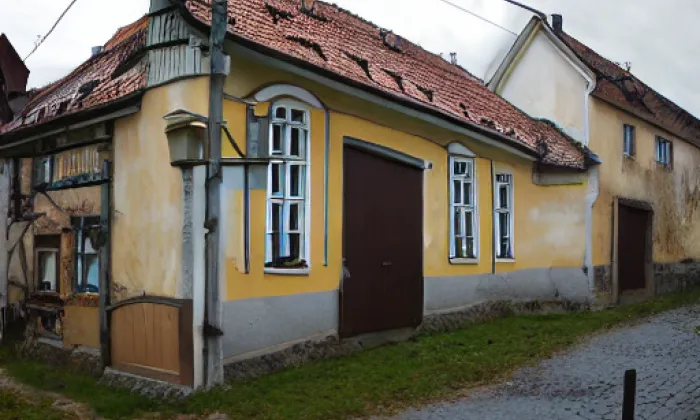 Rodný dům L. Svobody – autumn