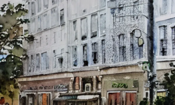 Roztěž – akvarel