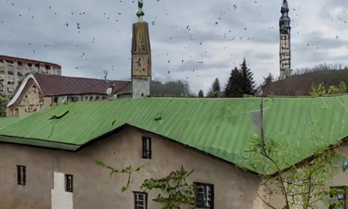 rozvodna Kletné – noc