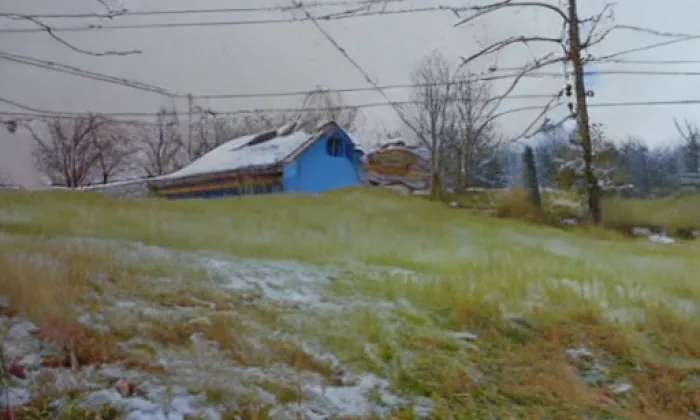 rozvodna Kletné – winter