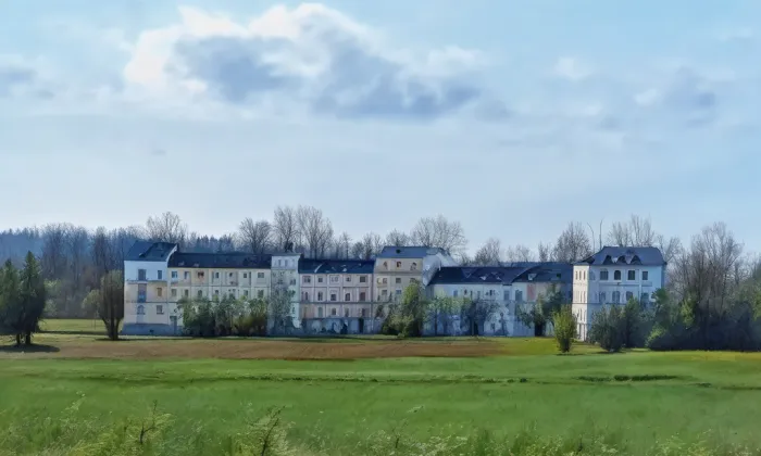rozvodna Kočín – akvarel