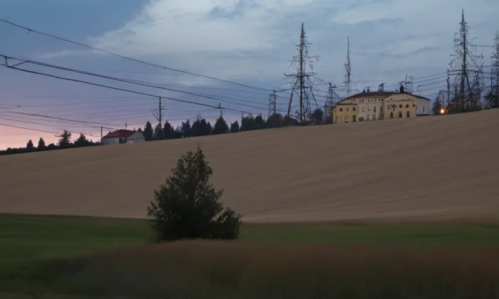 rozvodna Krasíkov – noc