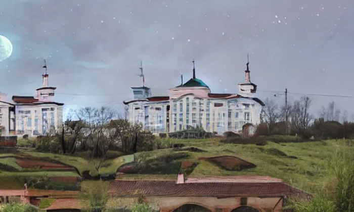 rozvodna Týnec – noc