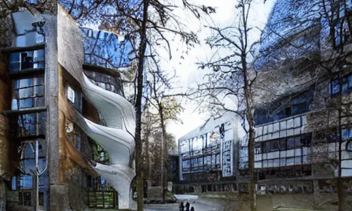 Sady Architekta Lisky – noc
