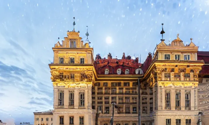 Salmovský palác – noc