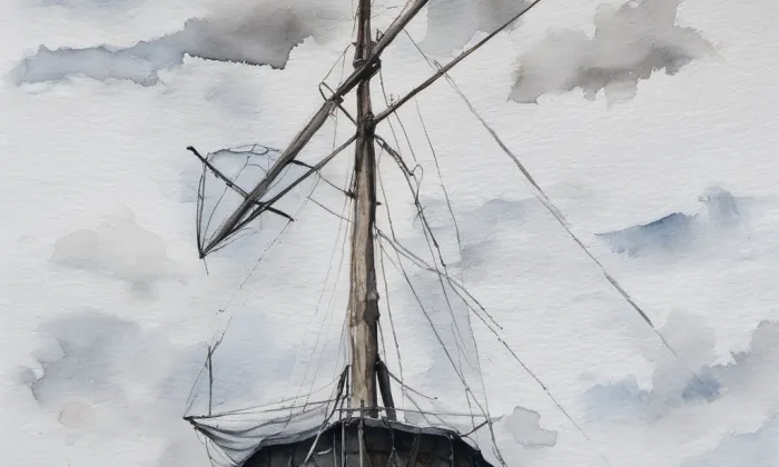 Sextant Erasma Habermela – akvarel