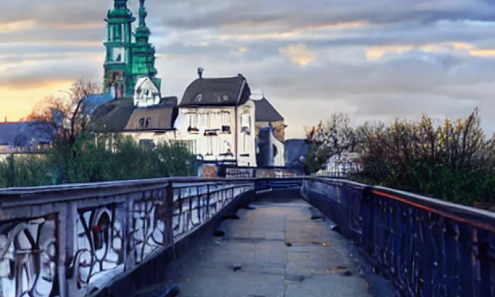 silniční most přes Labe mezi Valy a Mělicemi – spring