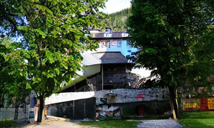 Smetanovy sady (Olomouc) – akvarel