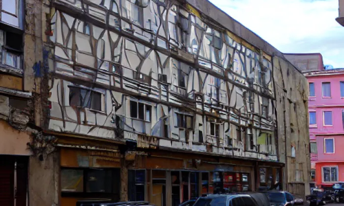 Spolkový dům Typografická beseda – akvarel