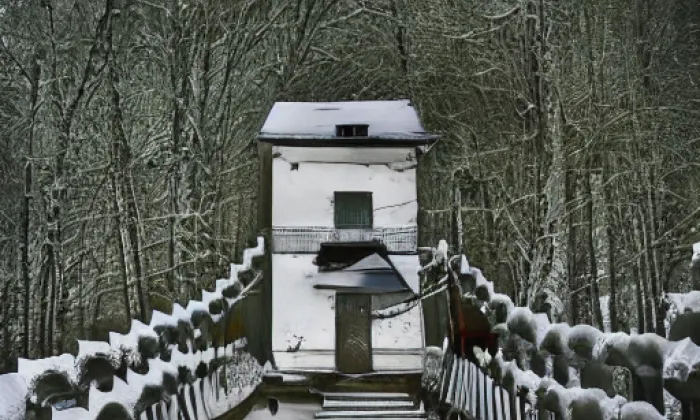 Stádlecký most – winter
