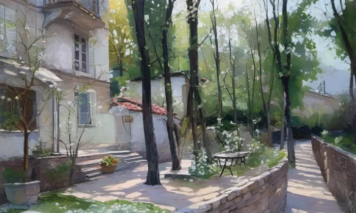 Starý židovský hřbitov v Praze-Josefově – spring