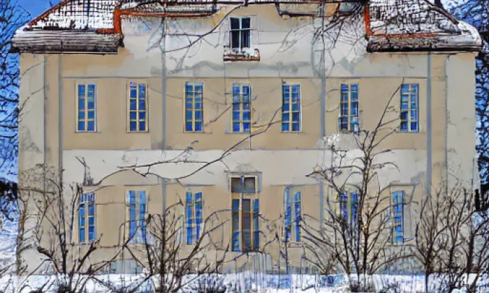 Starý zámek Bečváry – winter