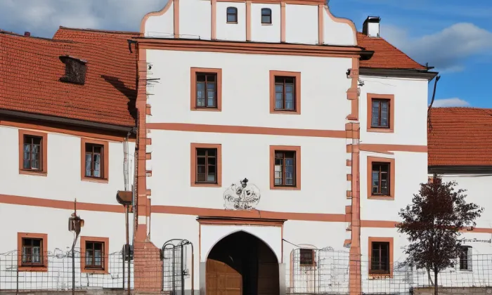 Starý zámek Lnáře – winter