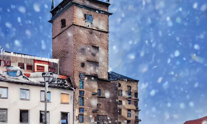 Staroměstský orloj – winter