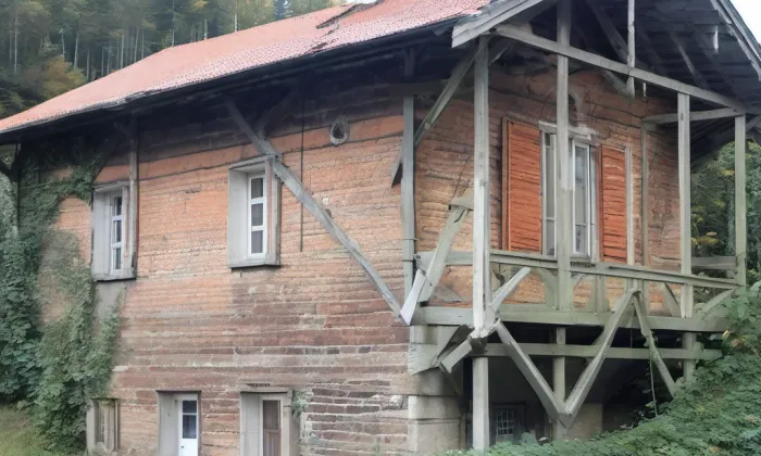 Strážní domek nad Bubenečským tunelem – autumn