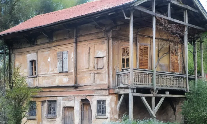 Strážní domek nad Bubenečským tunelem – spring