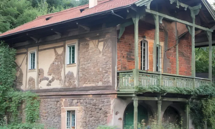 Strážní domek nad Bubenečským tunelem – summer