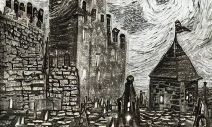 Strádov – noc