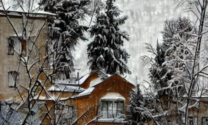 Strádov – winter