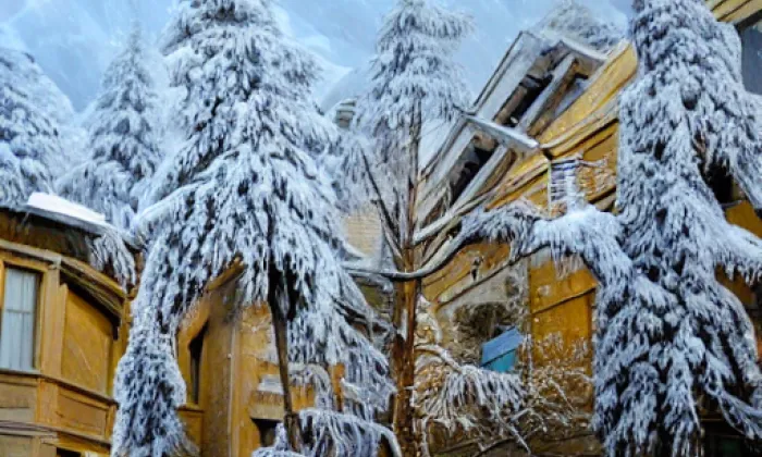Stránov – winter