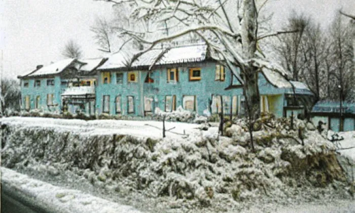 Suchá (hrad) – winter