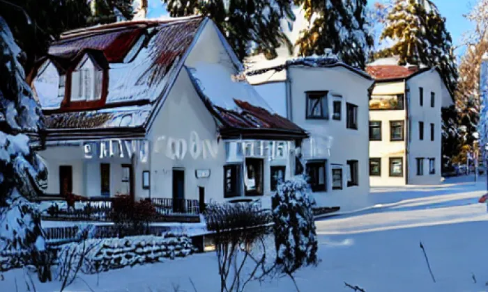 Svatý Linhart (Karlovy Vary) – winter