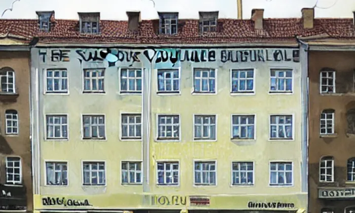 Svatyně Krista Krále – akvarel