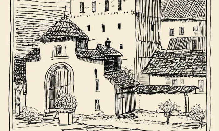 Svinenská brána (České Budějovice) – noc