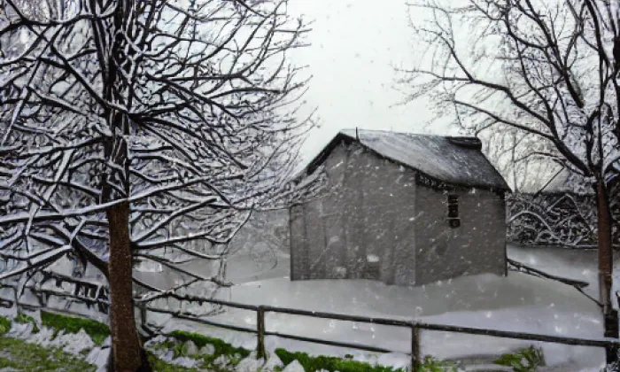 Těšnov – winter