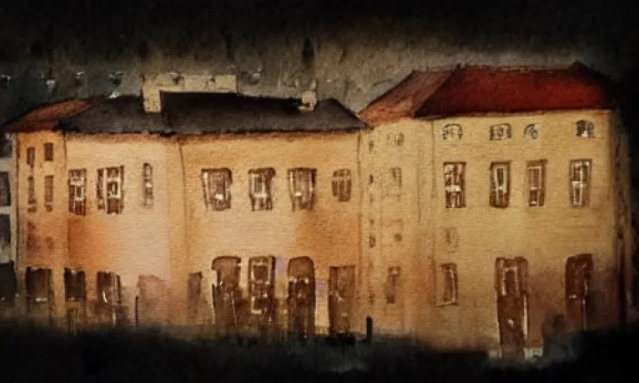 Třebechovický betlém – akvarel