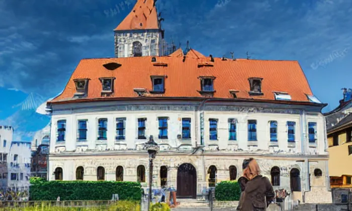 Tvrz a zámek Čejkovice – summer