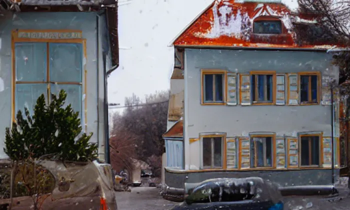 U letohrádku královny Anny – winter