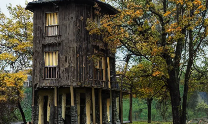 Výšinné neopevněné sídliště Landek – autumn