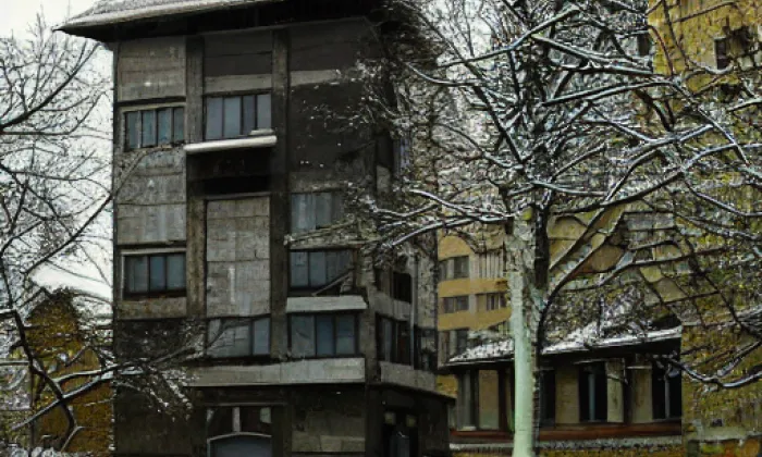 Výšinné neopevněné sídliště Landek – winter