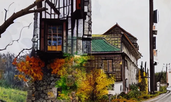 Vítkovické železárny – autumn