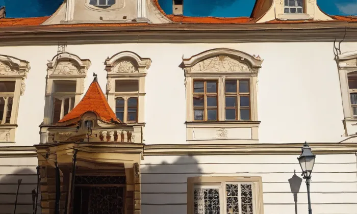 Velkopřevorský palác – autumn