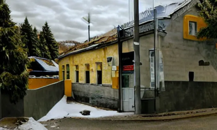 Vlčí důl (Bludov) – winter