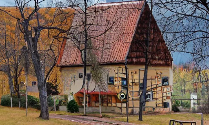 Vodojem na Petrově – autumn