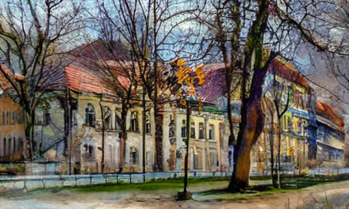 Vodojem na Petrově – spring