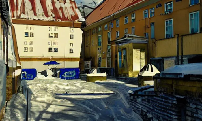 Volšovy – winter