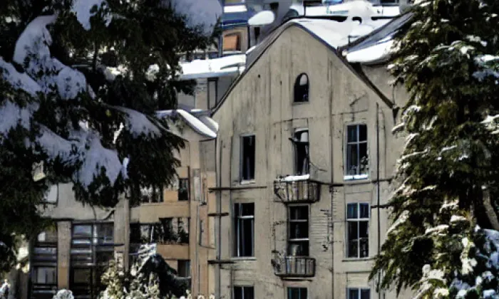 Vraný – winter