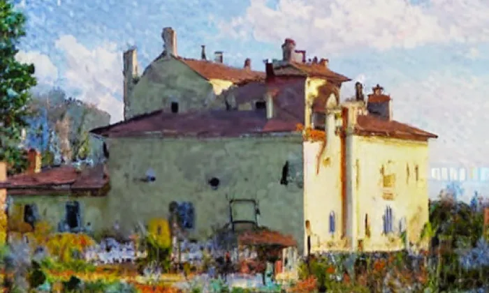 zámeček Lány – spring