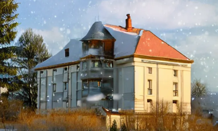 zámeček Lány – winter