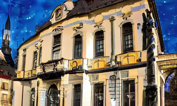 Zámeček Pachtů z Rájova – noc