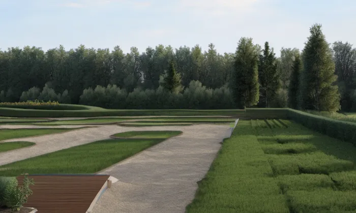 Zámecký park v Holešově – summer