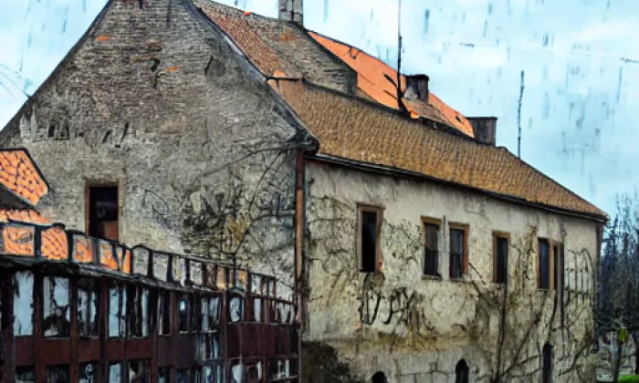 Zámek Žáky – autumn