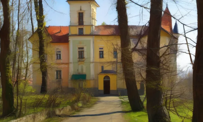 Zámek Žinkovy – spring